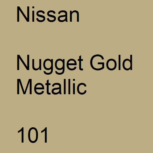 Nissan, Nugget Gold Metallic, 101.